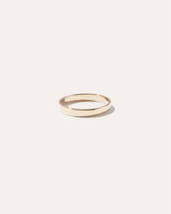 14k Gold Bold Stacker Ring