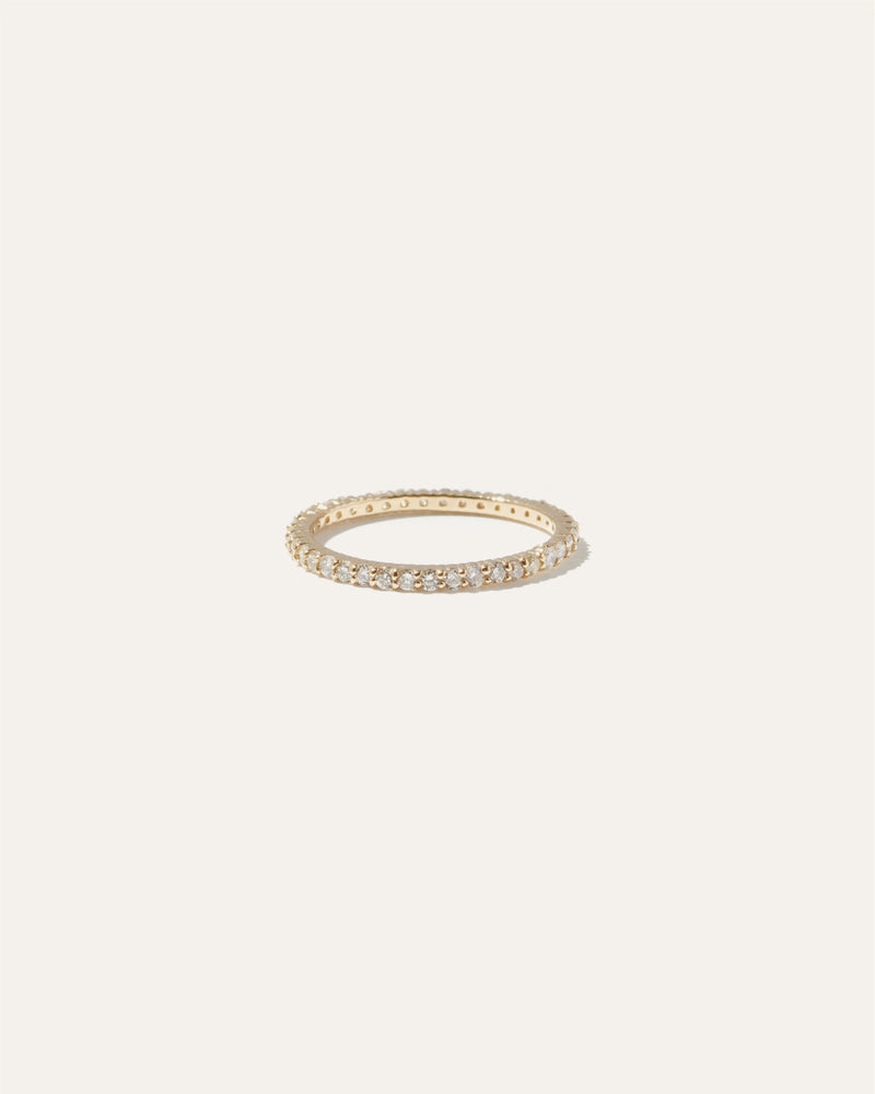 14K Gold Diamond Eternity Ring