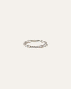 14K Gold Diamond Eternity Ring