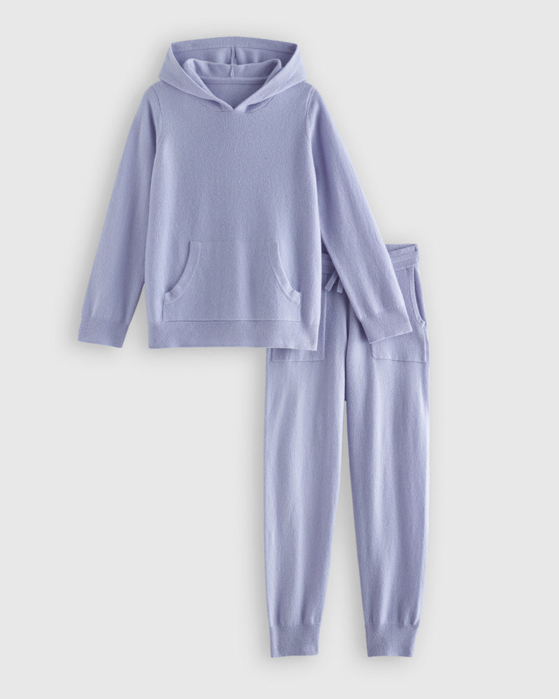 Washable Cashmere Hoodie & Jogger Bundle - Toddler Gender Neutral