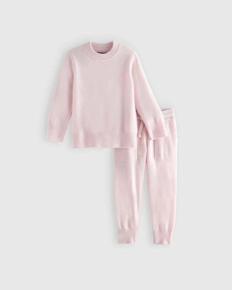 Washable Cashmere Crewneck & Jogger Bundle