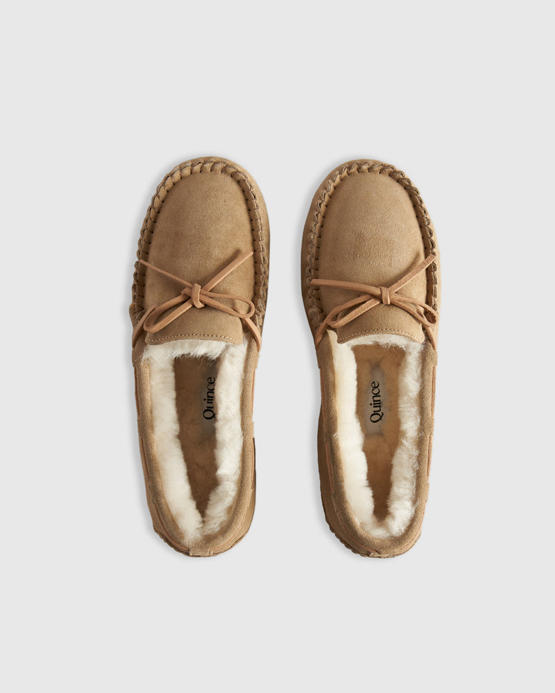 Australian Shearling Moccasin Slippers