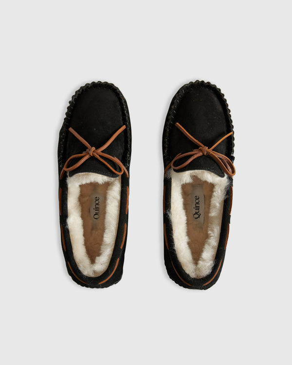 Australian Shearling Moccasin Slippers