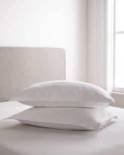 100% Organic Cotton Quilted Sham Set