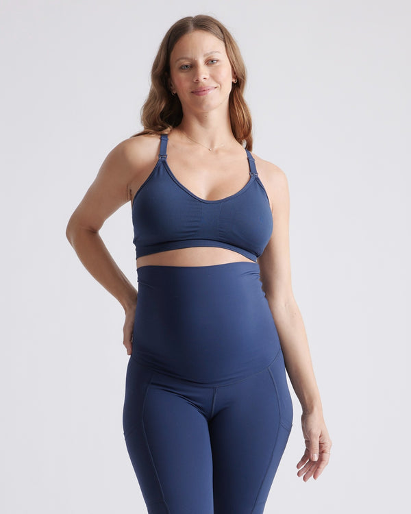 Seamless Low Impact Maternity & Nursing Sports Bra