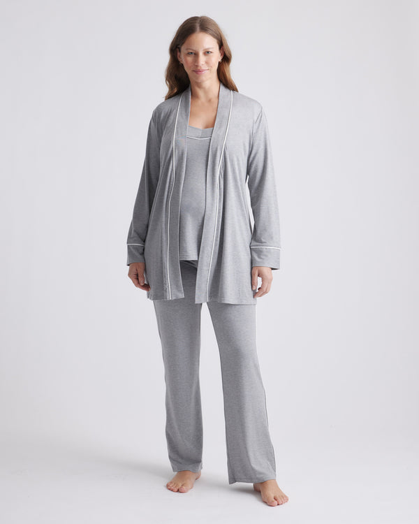 Bamboo Maternity & Nursing Pajama Set