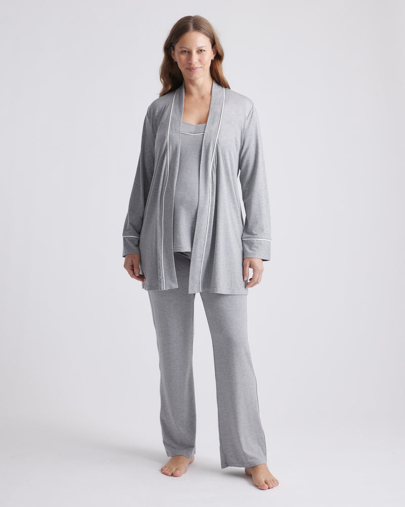 Bamboo Maternity & Nursing Pajama Set