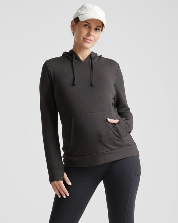 SuperSoft Fleece Maternity & Nursing Hoodie