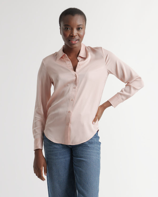 Washable Stretch Silk Blouse