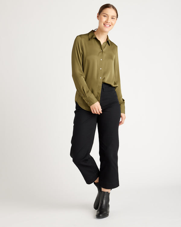 Washable Stretch Silk Blouse
