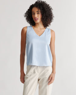 Washable Stretch Silk Tank