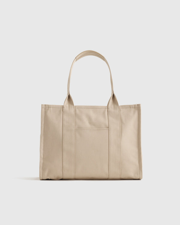 100% Organic Canvas Large Tote