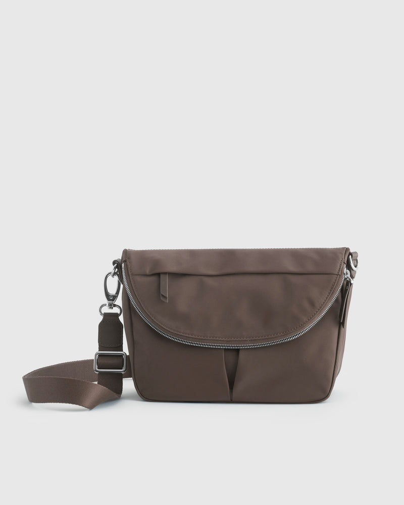 Revive Nylon Foldover Crossbody