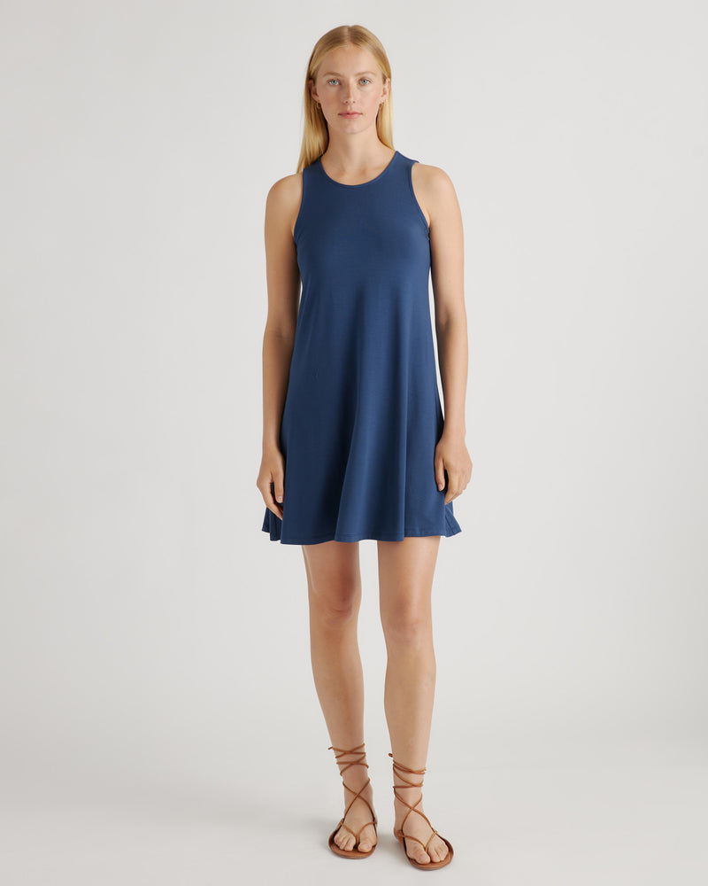 Tencel Jersey Mini Swing Dress