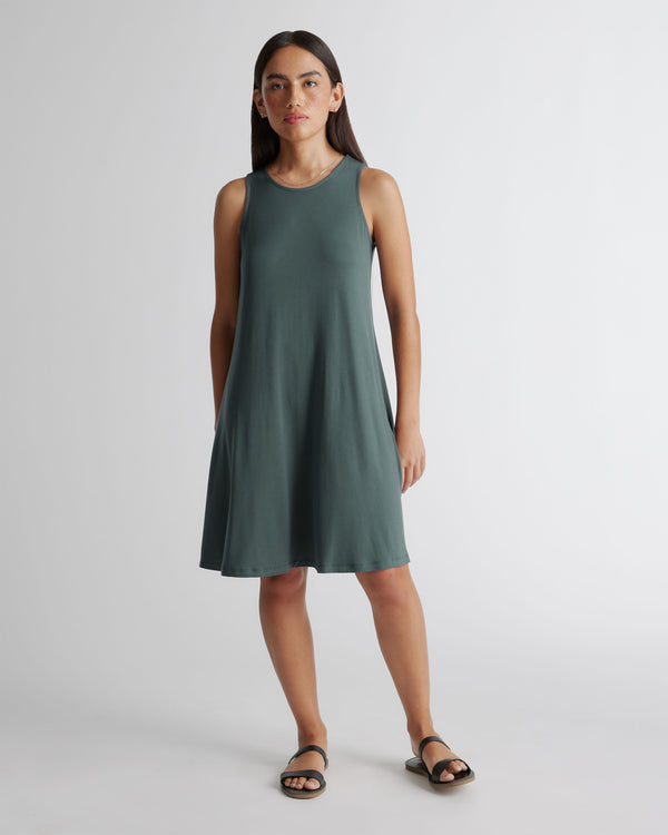 Tencel Jersey Mini Swing Dress