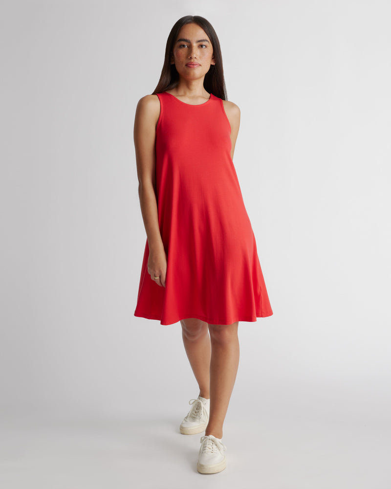 Tencel Jersey Mini Swing Dress