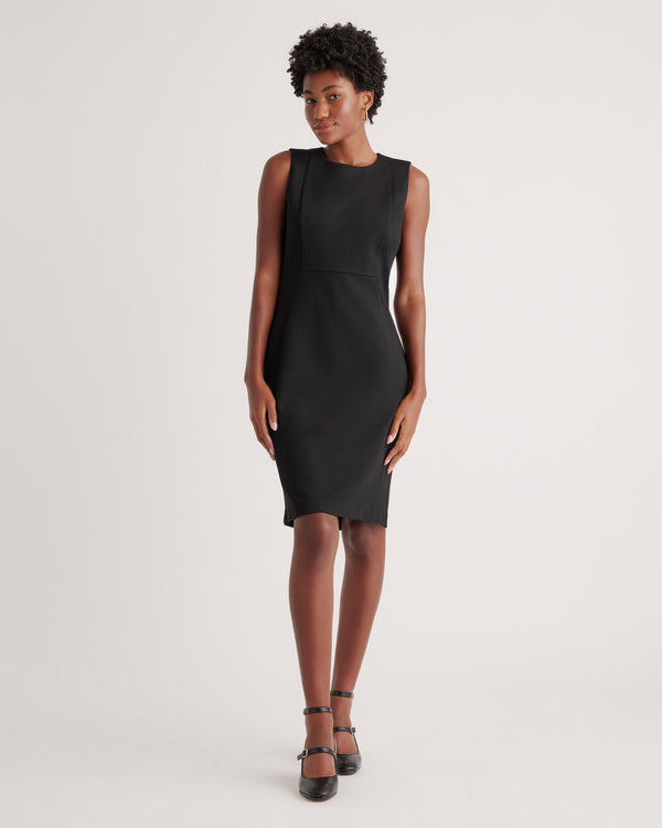 Ultra-Stretch Ponte Sleeveless Dress