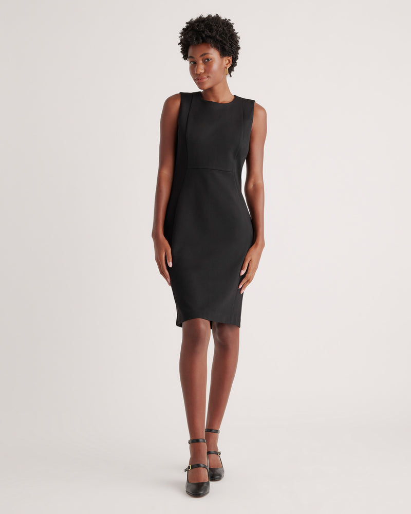 Ultra-Stretch Ponte Sleeveless Dress