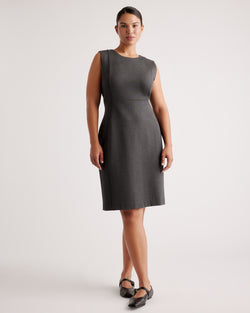 Ultra-Stretch Ponte Sleeveless Dress