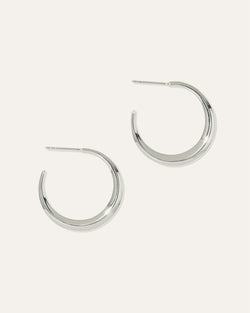 Silver Dress Up Hoops