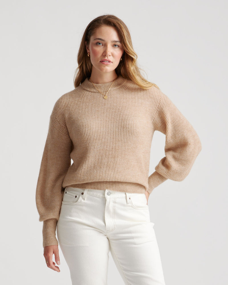 Baby Alpaca-Wool Crew