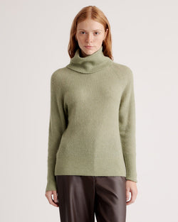 Baby Alpaca-Wool Turtleneck