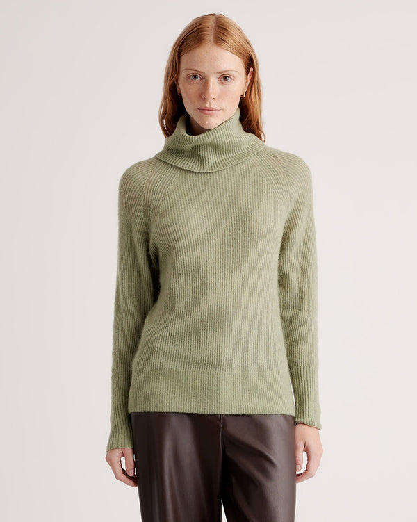 Baby Alpaca-Wool Turtleneck