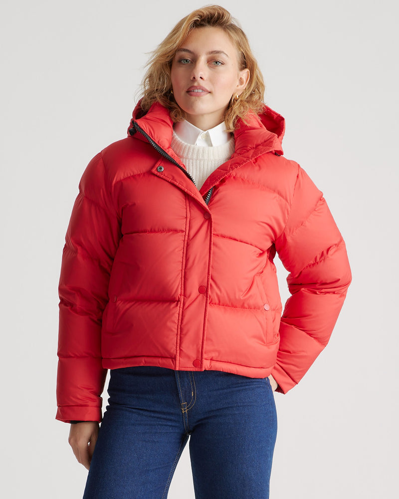 Responsible Down Cropped Puffer Jacket