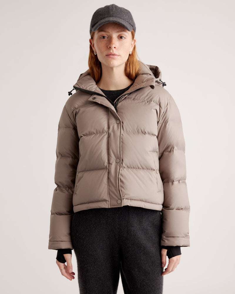 Responsible Down Cropped Puffer Jacket