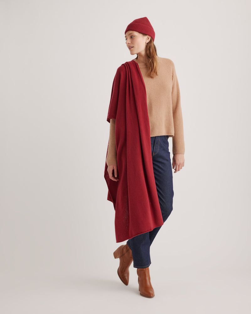 Women's Mongolian Cashmere Wrap New