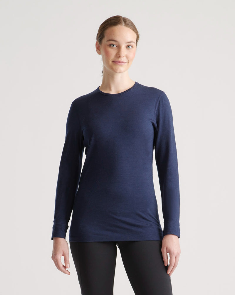 100% Merino Wool Long Sleeve Base Layer