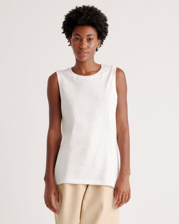 100% Organic Cotton Slub Tank