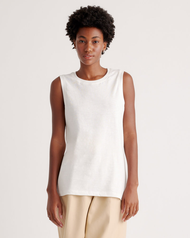 100% Organic Cotton Slub Tank