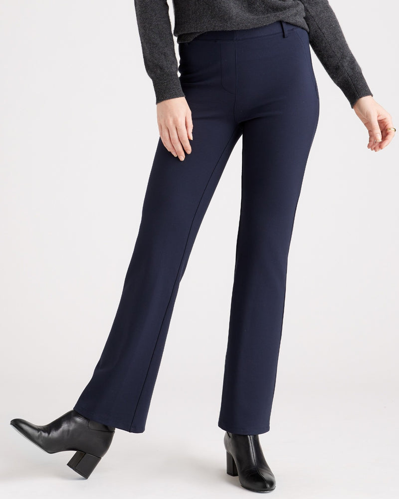 Ultra-Stretch Ponte Bootcut Pant