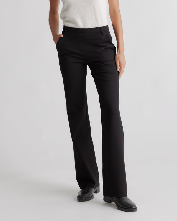 Ultra-Stretch Ponte Bootcut Pocket Pant - Regular