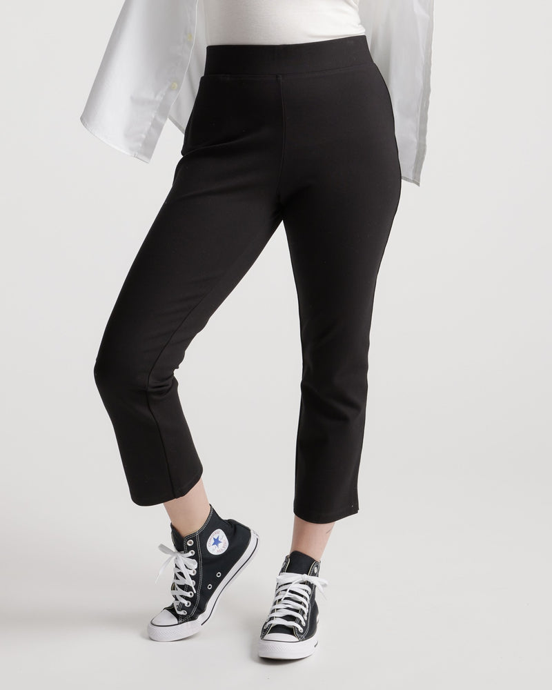 Ultra-Stretch Ponte Kick Flare Pant