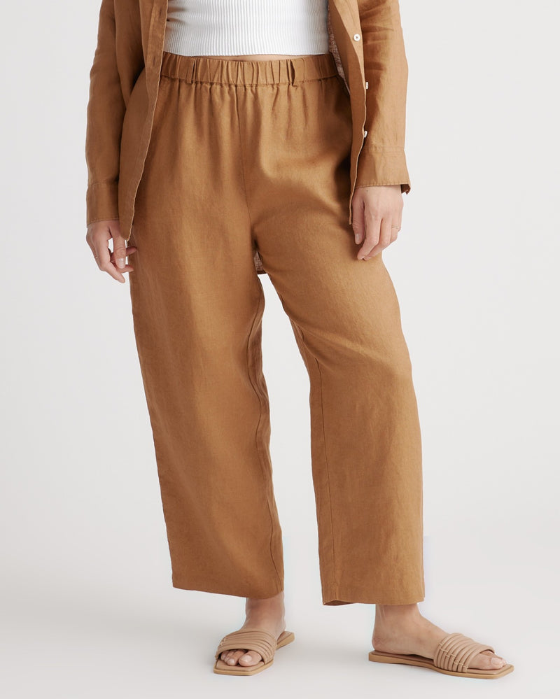 Automation 100% European Linen Pants1
