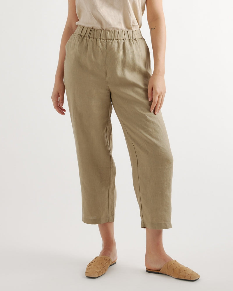 Automation 100% European Linen Pants1