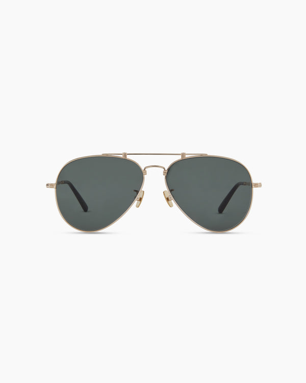 Wright Polarized Titanium Aviator Sunglasses