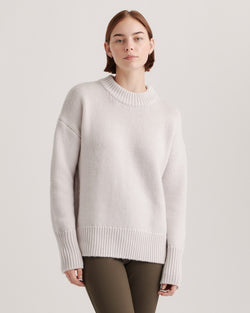 Australian Merino Wool Crewneck Oversized Sweater