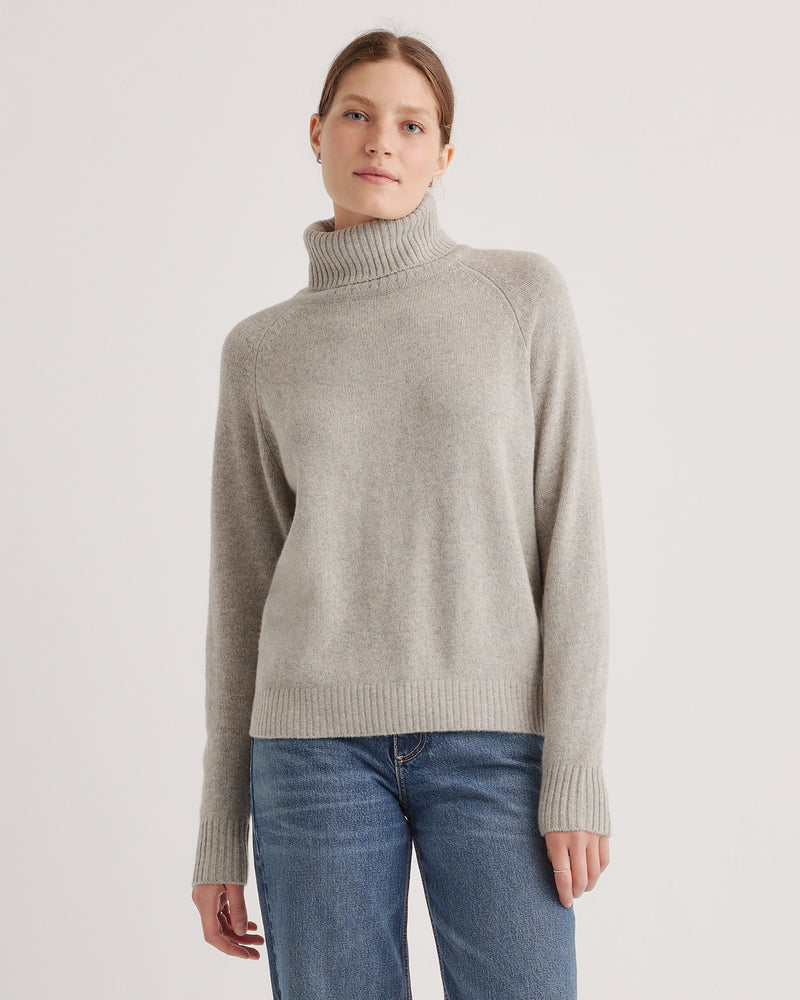 100% Yak Wool Turtleneck Sweater