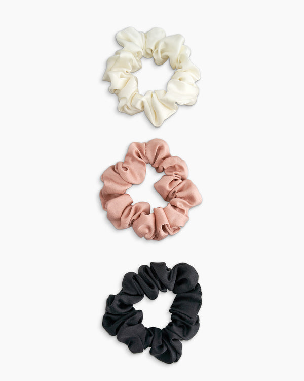 100% Washable Silk Scrunchies