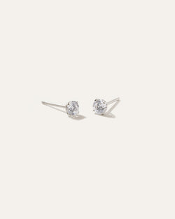 14K Gold Classic Diamond Studs 0.50 Carat