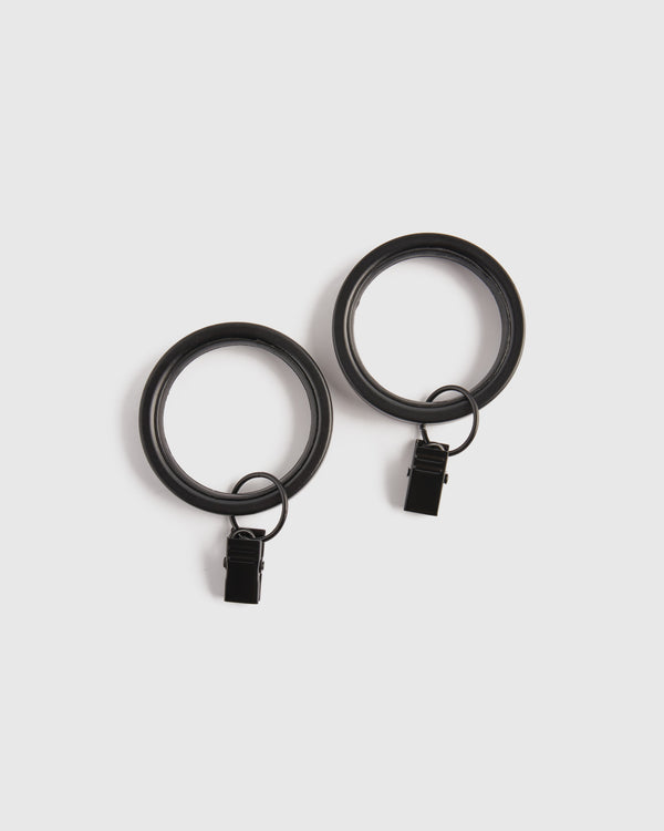 Round Curtain Clip Rings (set of 7)