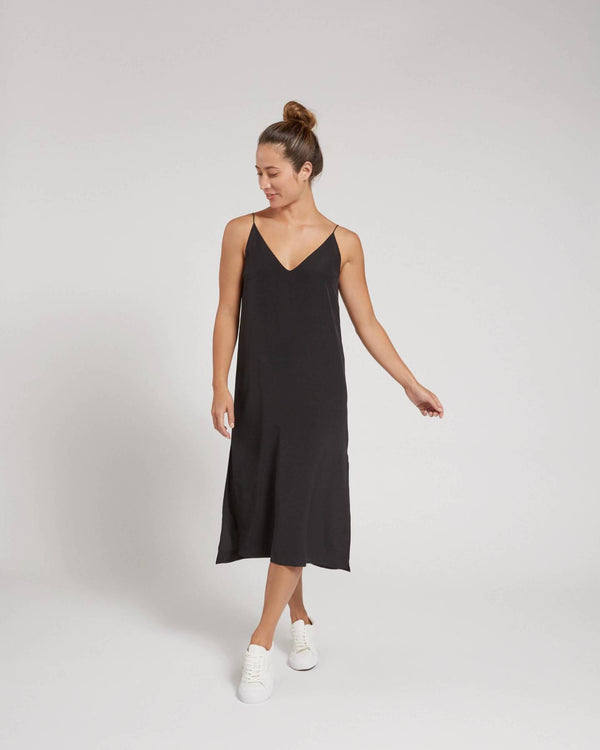 Premium Silk Slip Dress